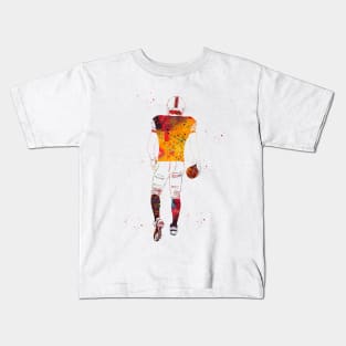 American Football Player Kids T-Shirt